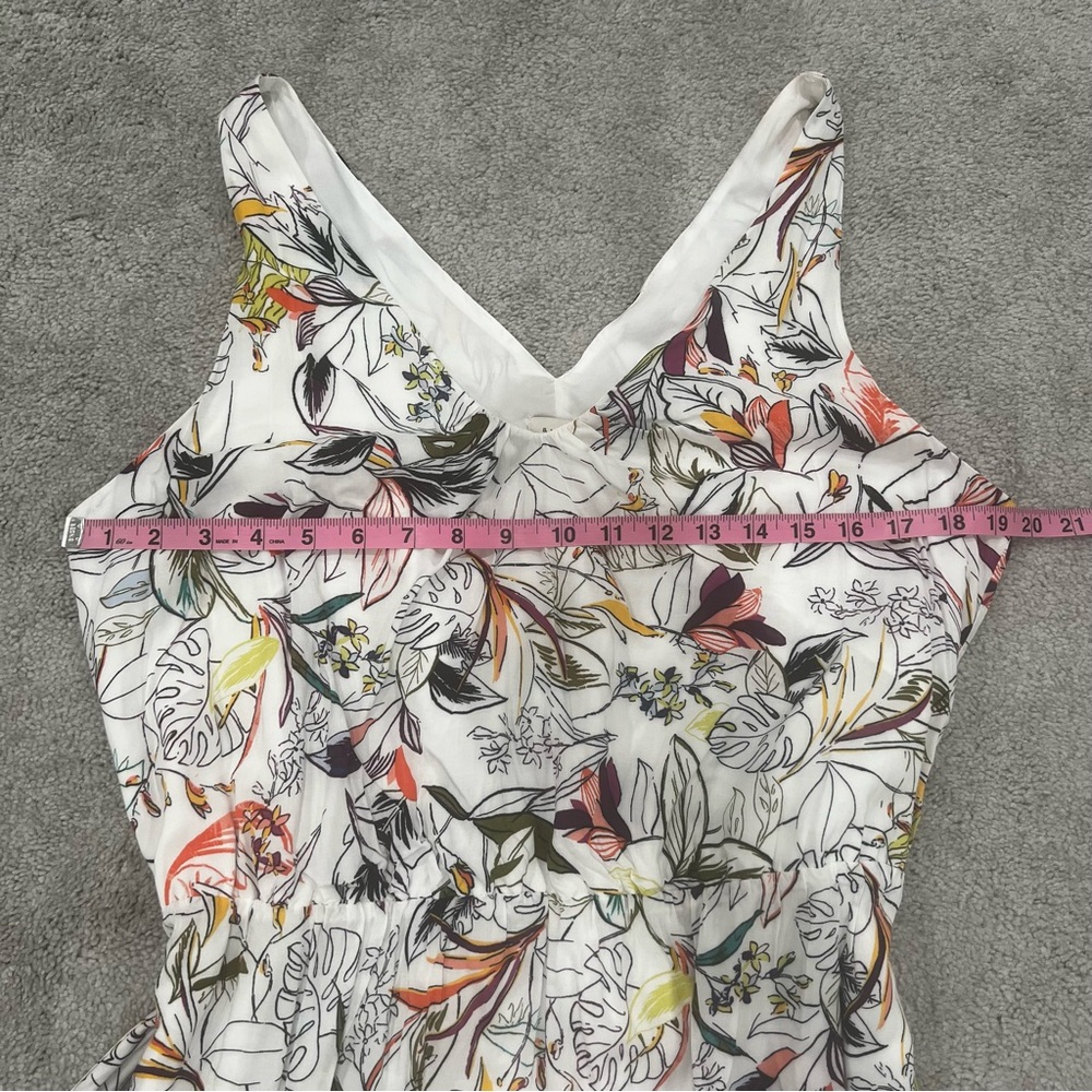 A New Day Floral A-Line Dress Women’s L - Picture 7 of 8